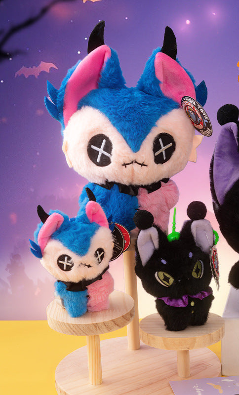 Spooky goth Lynx Stuffed Animal