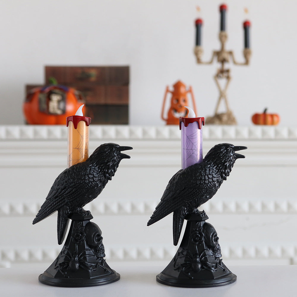 candle holder light Black Crow Electric Candle Light