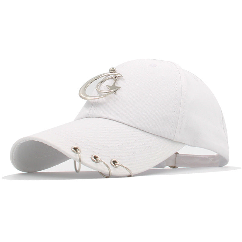 Witchy half Moon Baseball Hat Womens