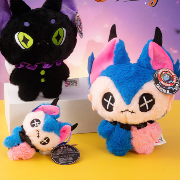 cute Spooky Lynx Stuffed Animal