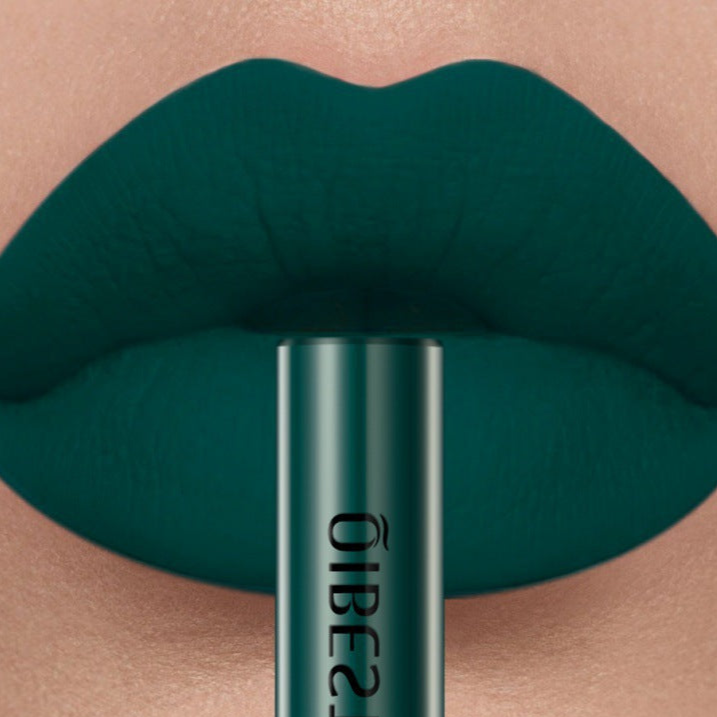 Dark Green Goth Lipstick