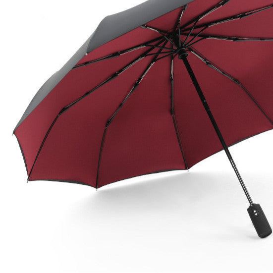 dark purple Goth Vampire Umbrella Burgundy