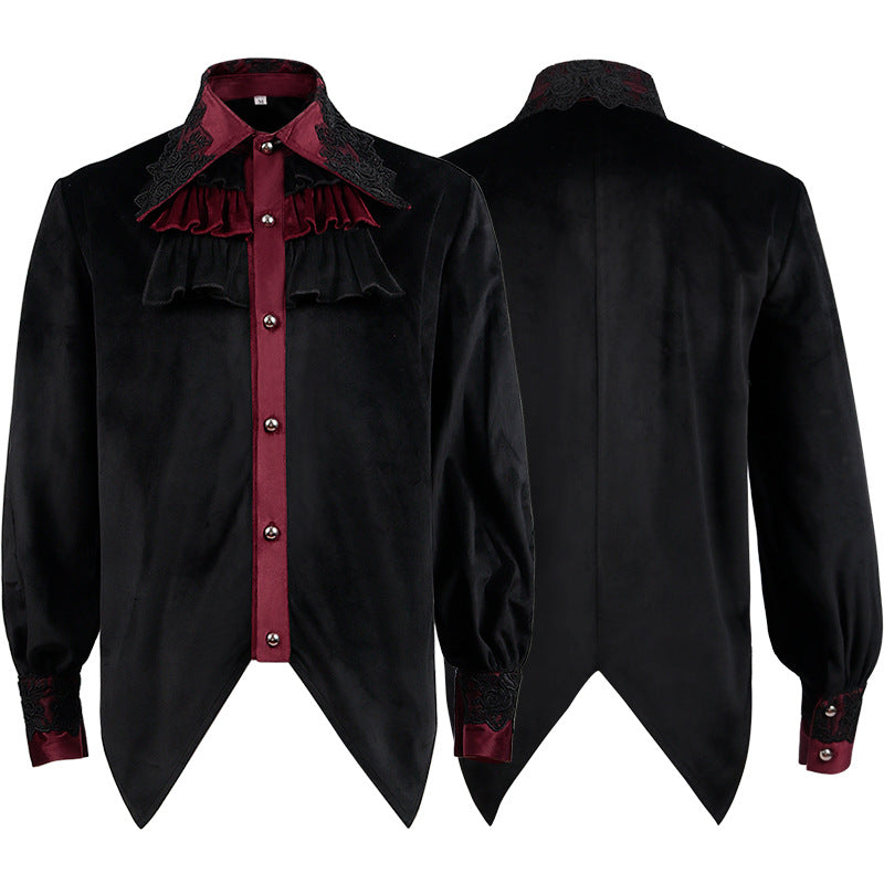 dracula Mid-Century Steampunk Shirt