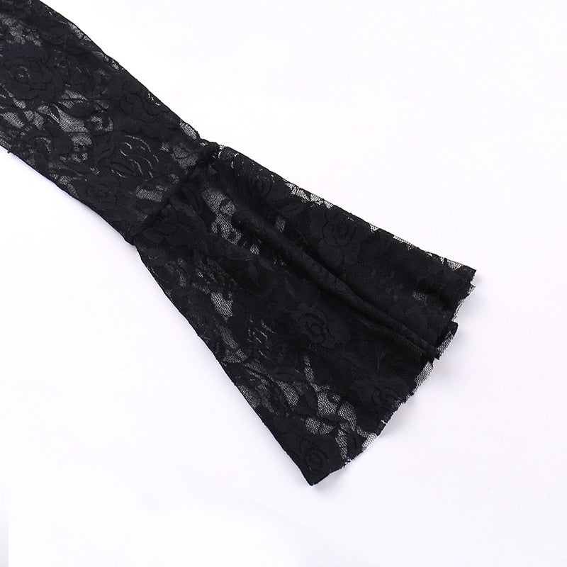 Alternative Long Sleeved Dress goth