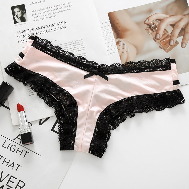 Casual Gothic Lace Panty Briefs