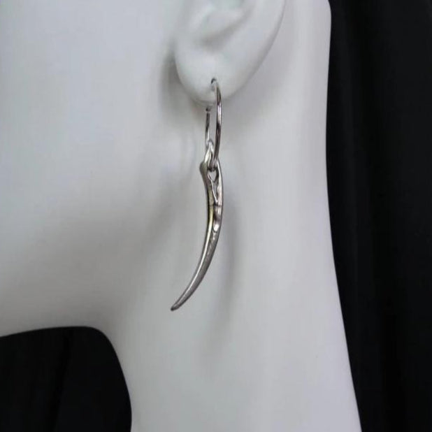 Alternative Skythe Blade Earrings for Women goth