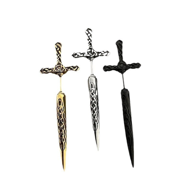 Sword Stud Earrings