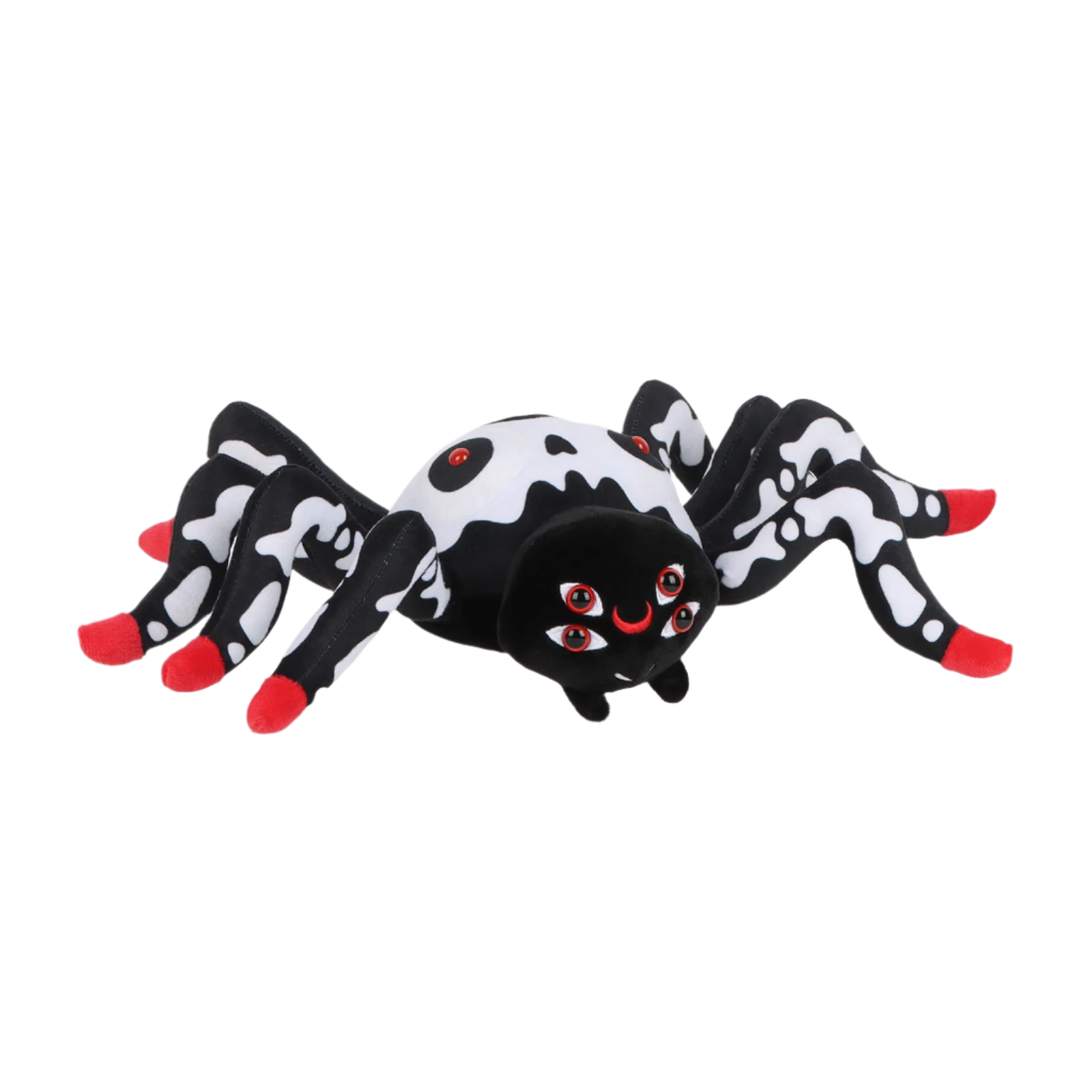 skeleton Skull Spider Plushie goth