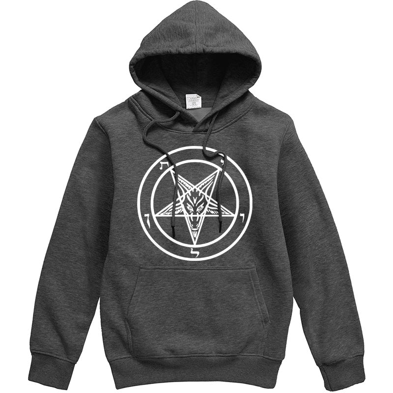 black Pentagram Hoodie for Men