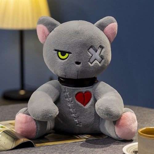 angry Alternative Goth Cat Plushie