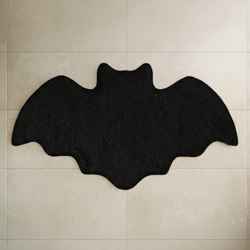 halloween Bat Rug