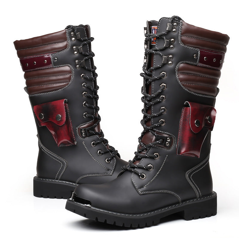 high Steampunk Boots for Men