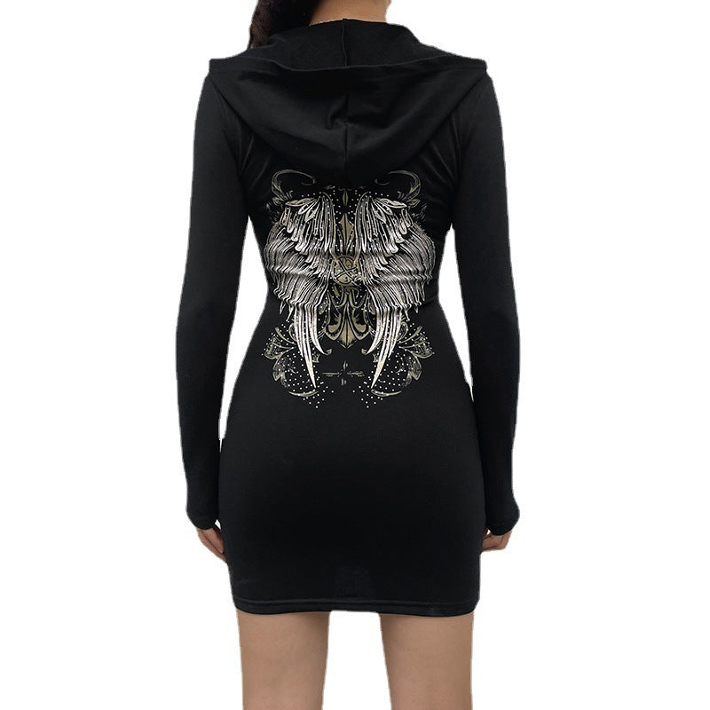 Gothic Hoodie Dress