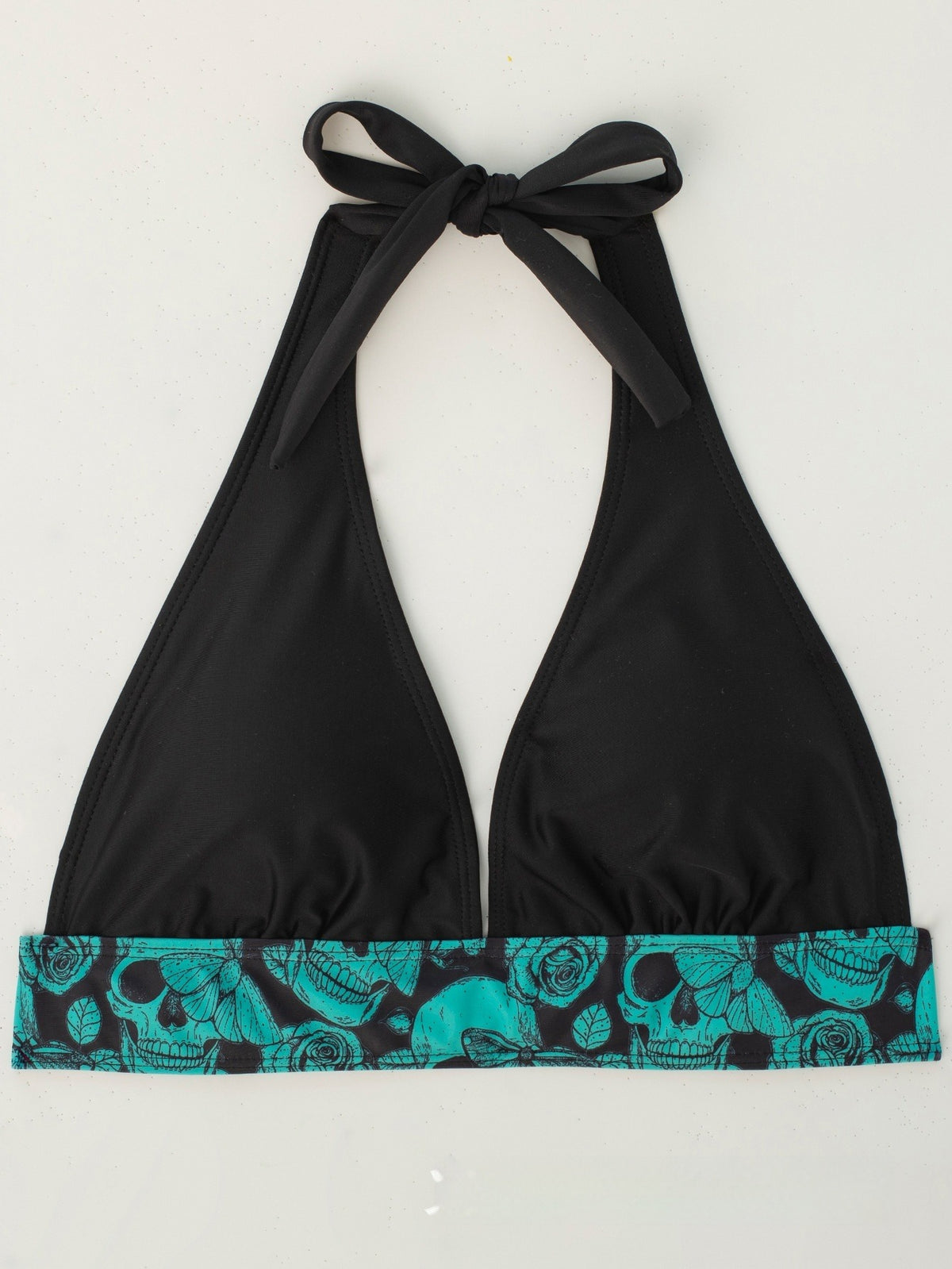 Skull Print Bikini Set Padded Style