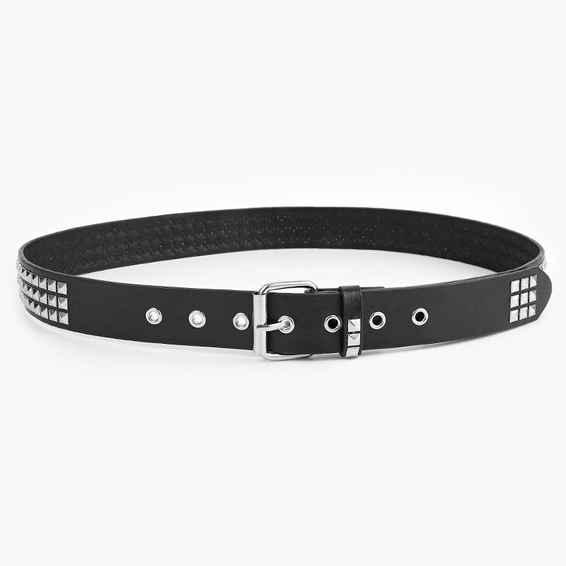 Black Gothic Studded Belt