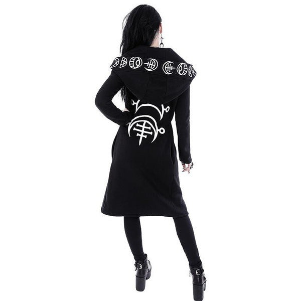 Wide Hooded Witchy Hoodie
