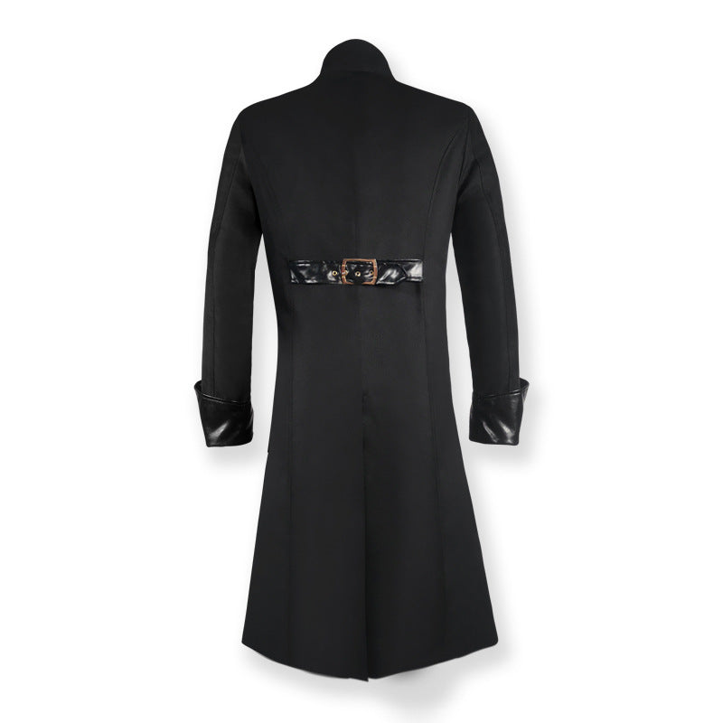 medieval Black Gothic Victorian Coat