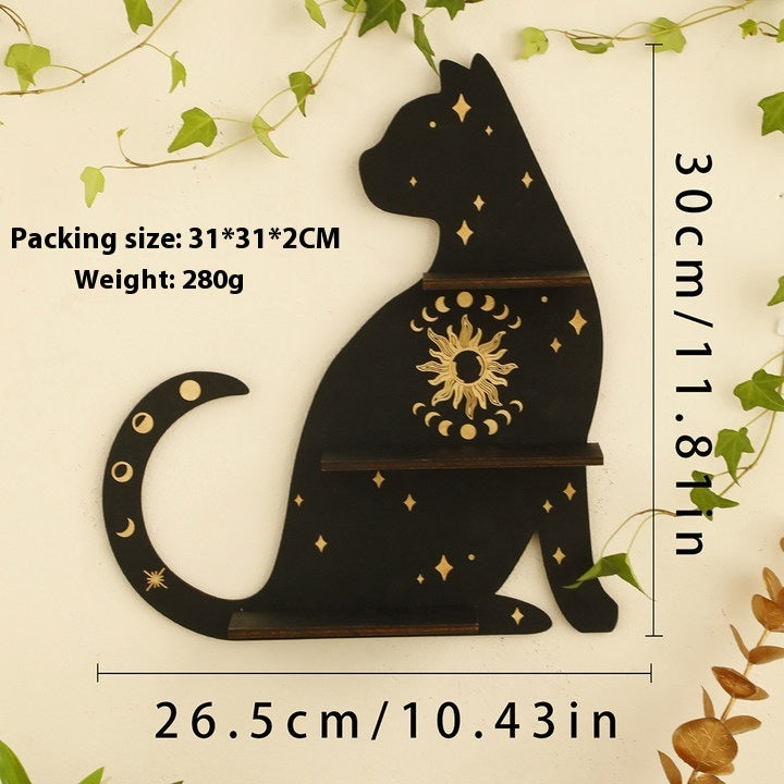 star Cat Shaped Shelf