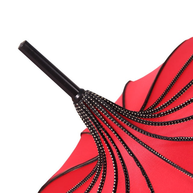 pointy Gothic Parasol Umbrella Pointy End