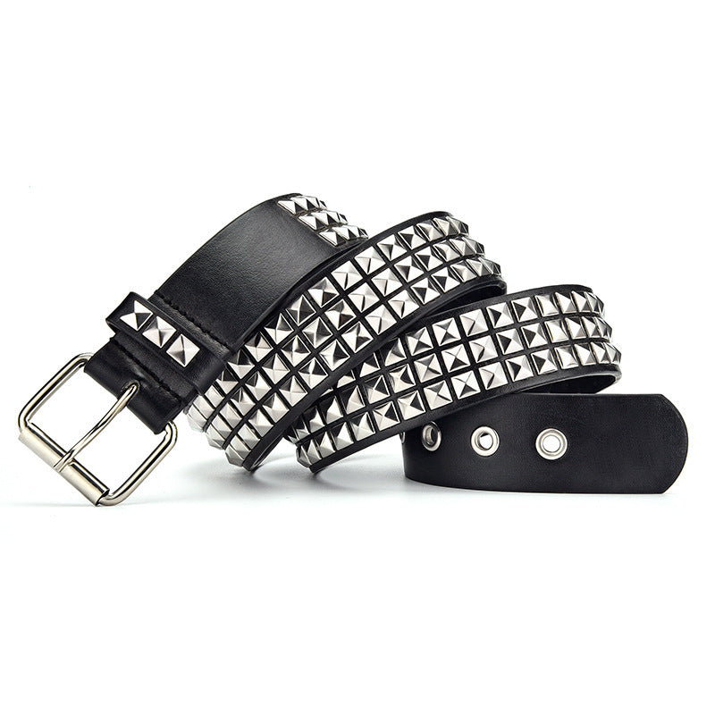 punk Black Gothic Studded Belt