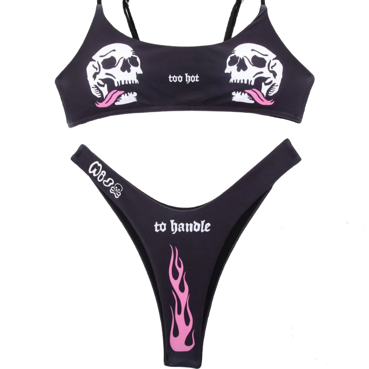 punk Skull Bikini Set Too Hot To Handle