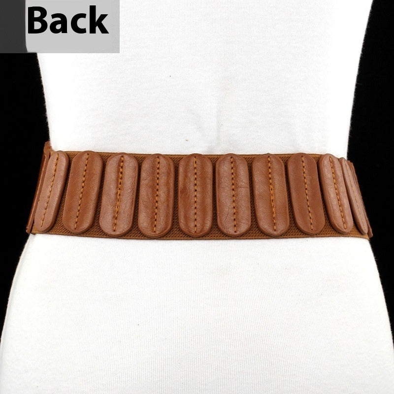 punk Wide Leather Sexy Goth Belt for Women