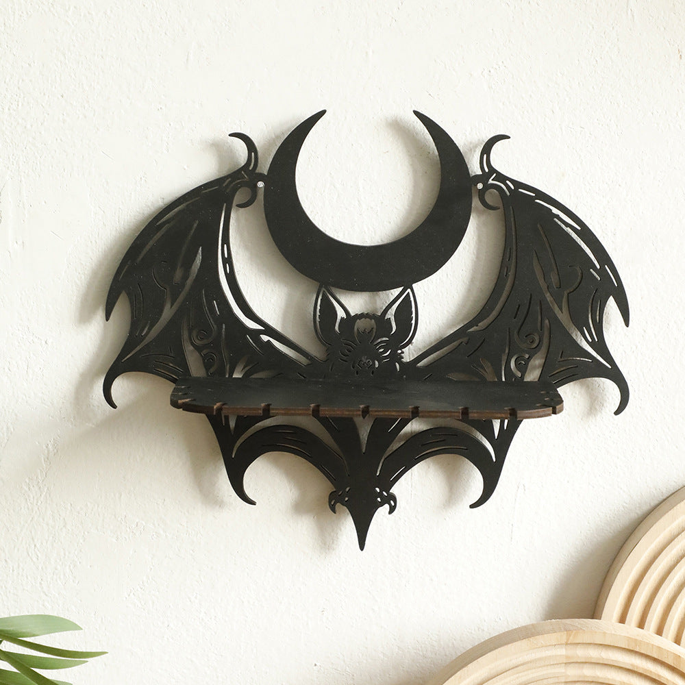realistic Bat Wall Mounted Shelf