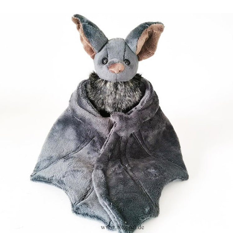 realistic Gray Bat Stuffed Animal