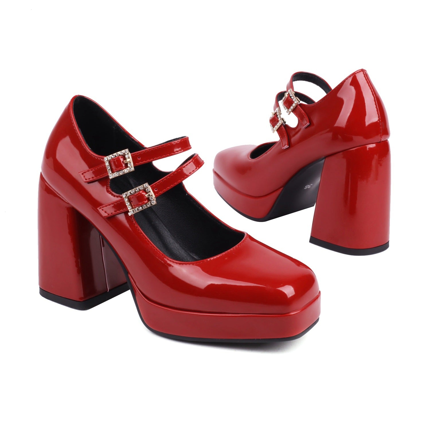 Office Chic Goth Heels