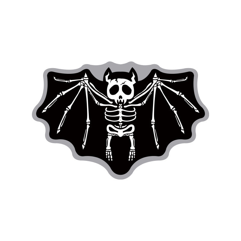 halloween Skeleton Bat Rug