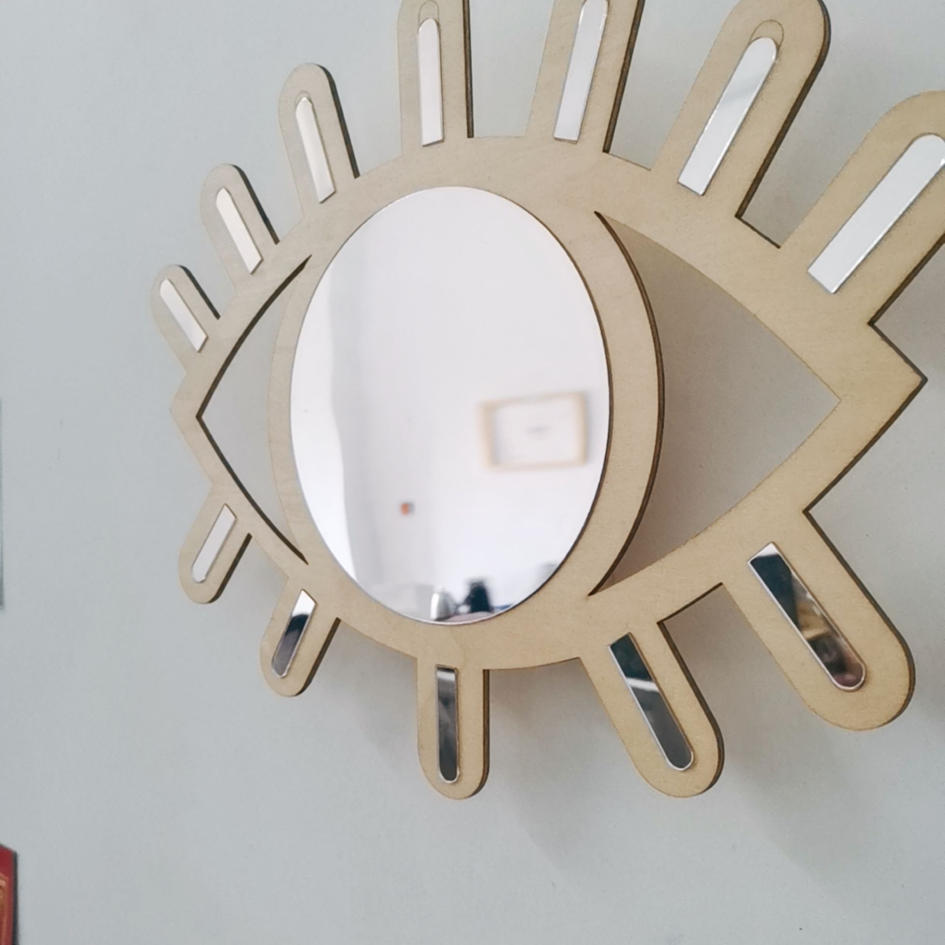 symbol The Black Eye shape Mirror