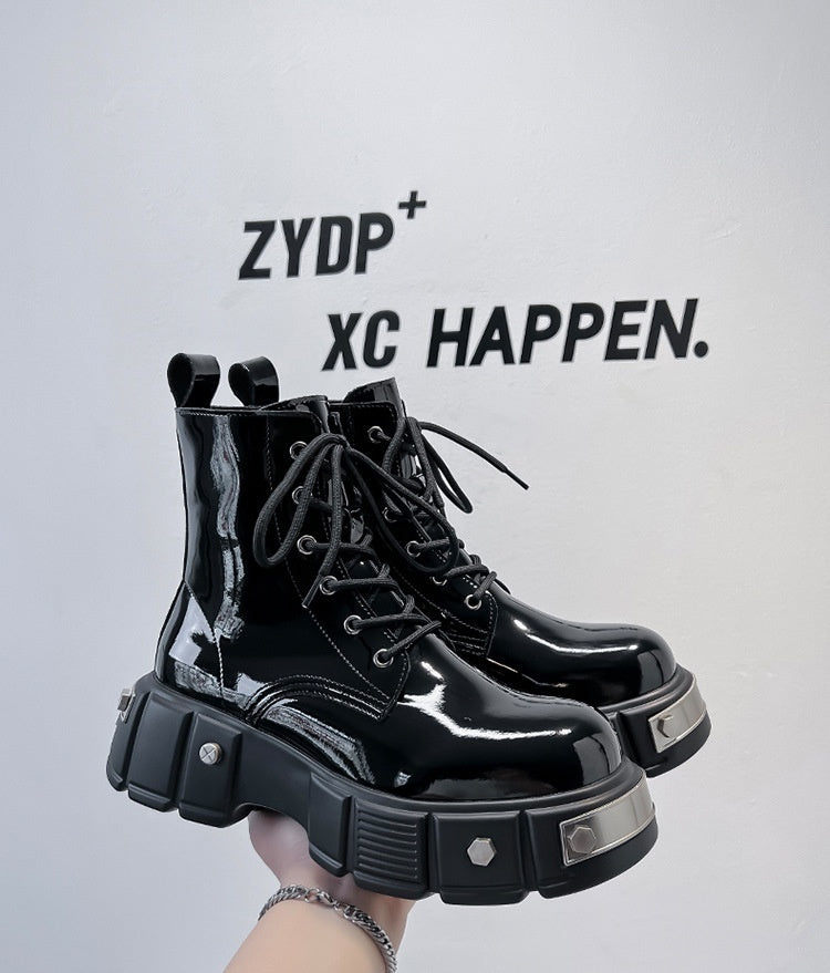Goth Platform Boots for Men