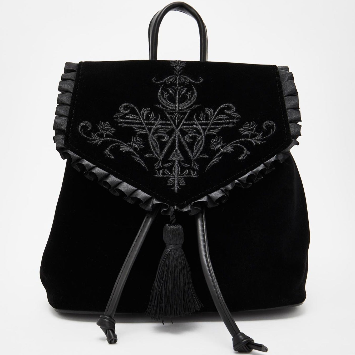 witchy backpack black