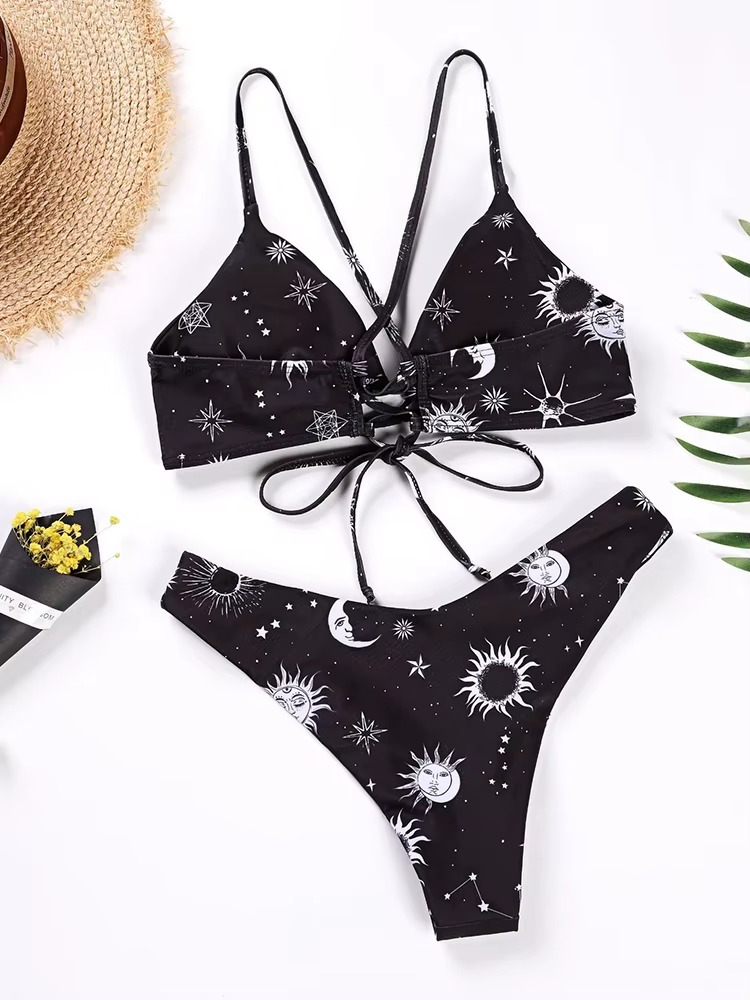 Dark Witch Bikini Set moon