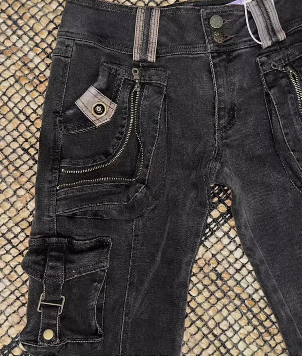 Faded Alternative Flared Jeans