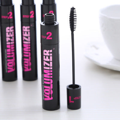 waterproof 2 In 1 Black Gothic Mascara Volumizer