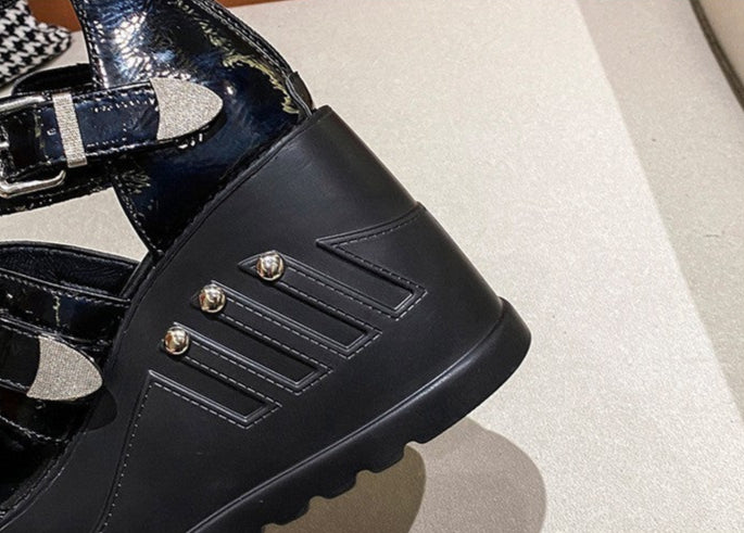 Goth Platform Sandals Womens