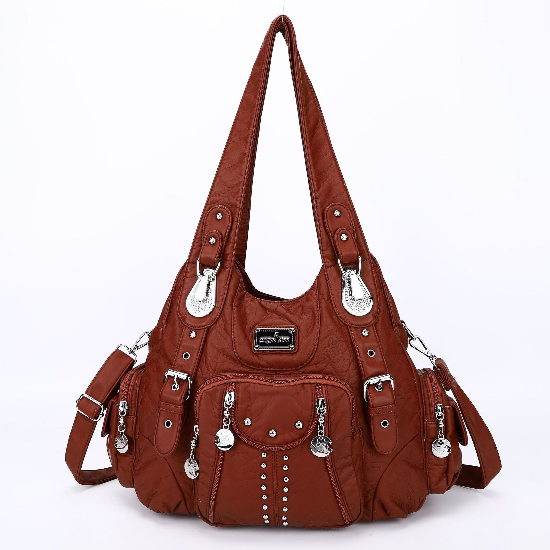 Alternative Goth Shoulder Bag Womens - Angel Kiss®  red