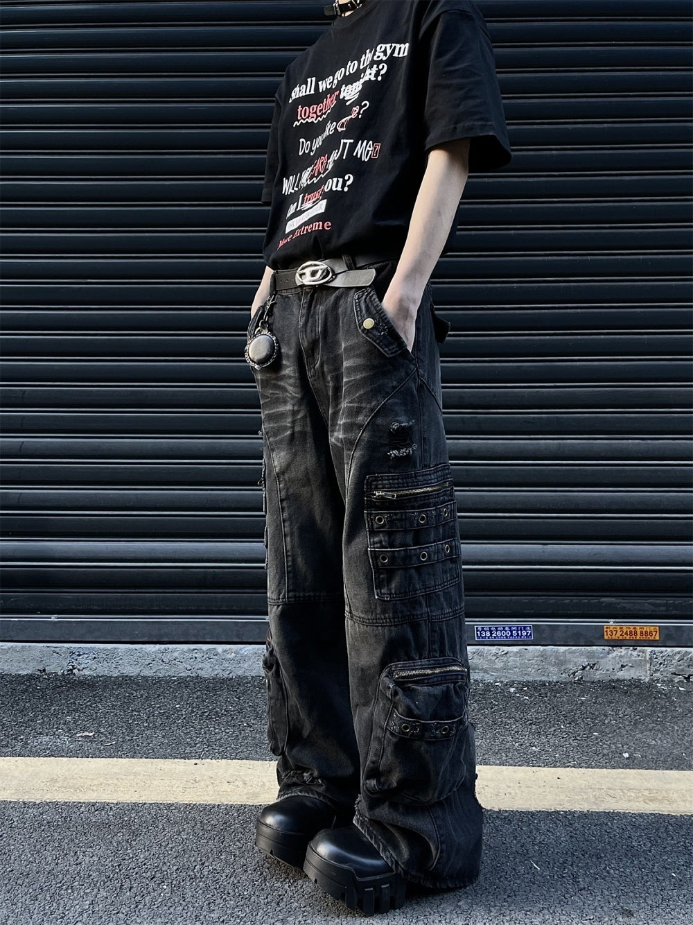 Alternative Pants with Embroidered Details Outfit