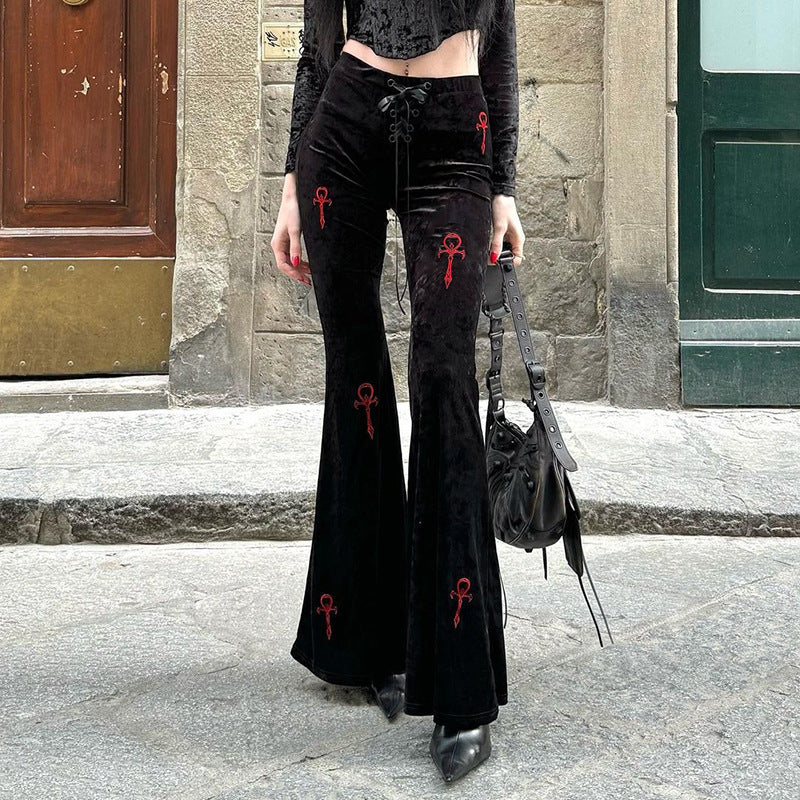 Ankh Egyptian Symbol Pants for Women