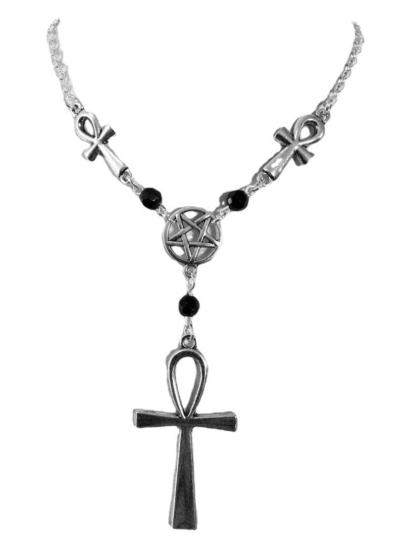 Ankh Pentagram Necklace