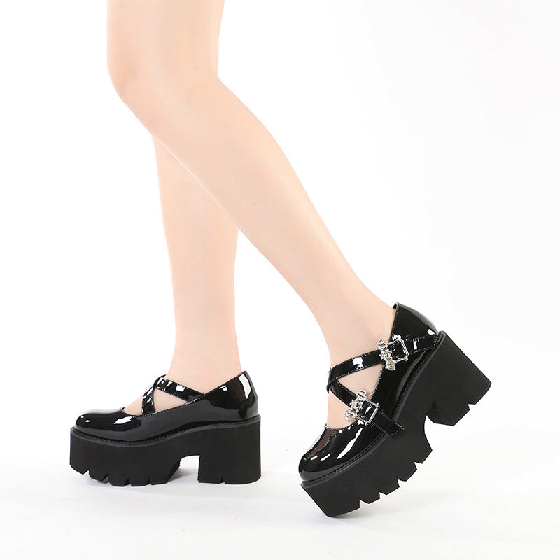 Bat Platform Shoes