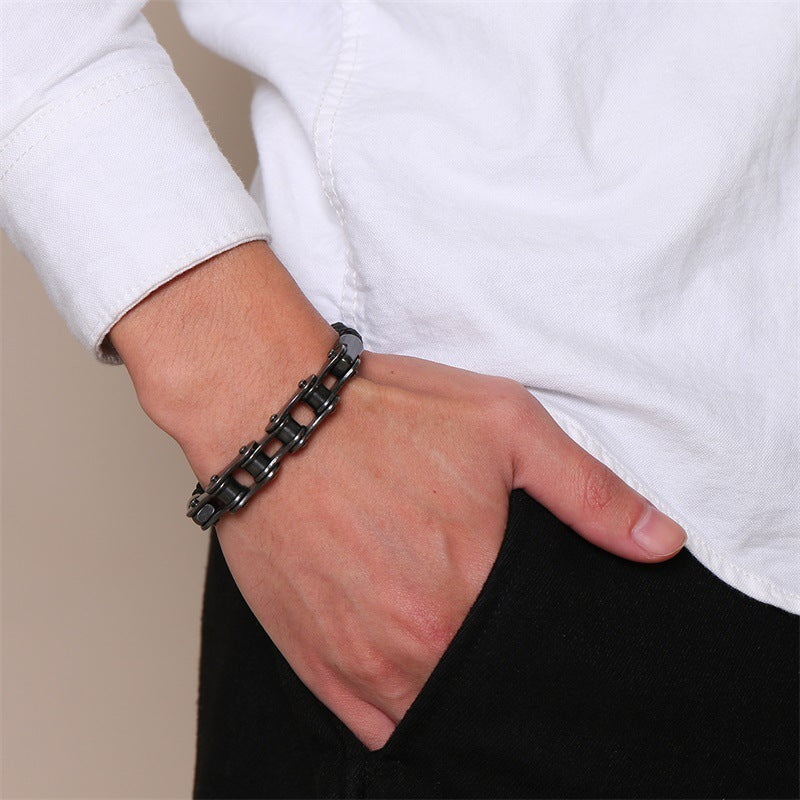 Bicycle Chain Bracelet