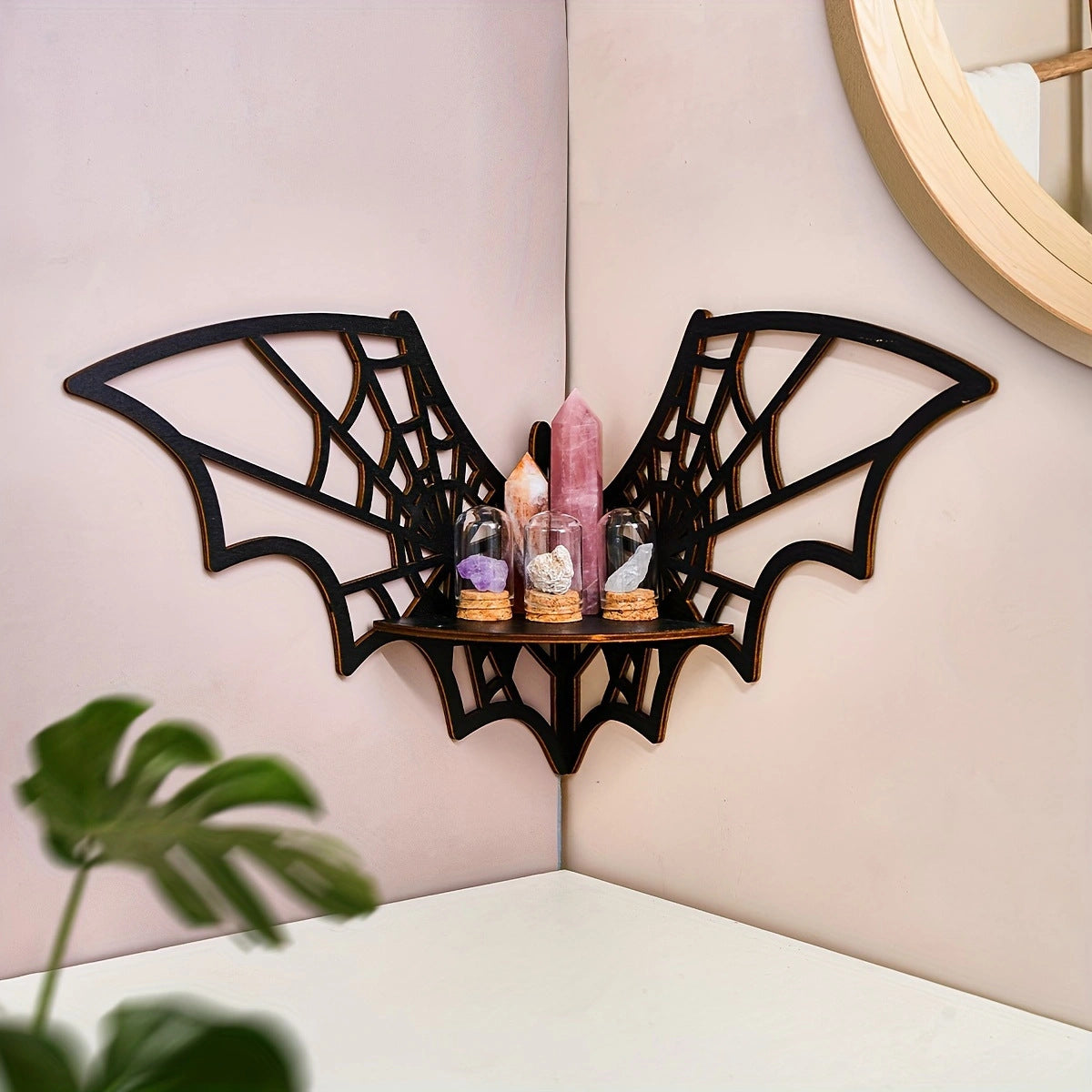 Black Bat Shelf corner