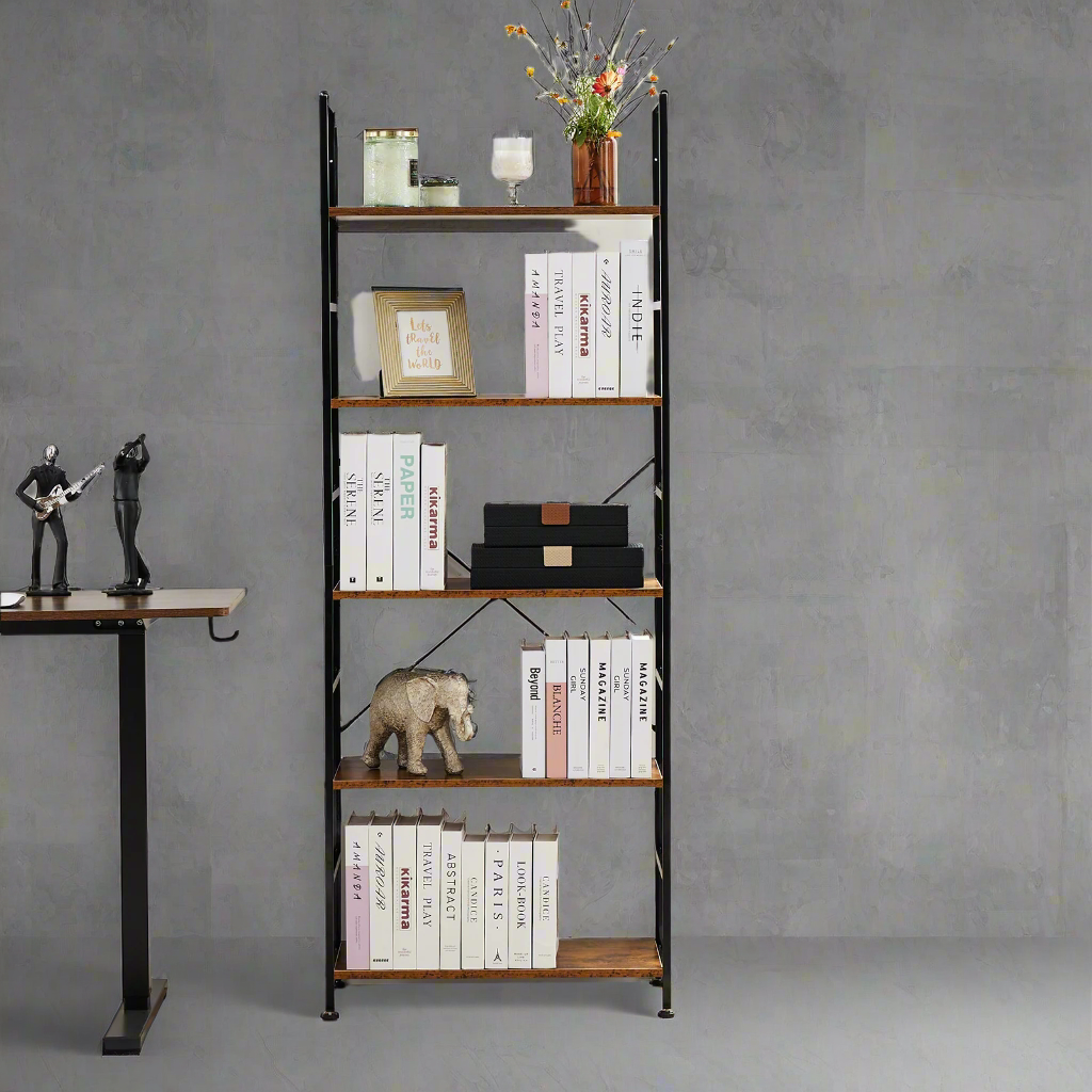 Black Goth Bookcase