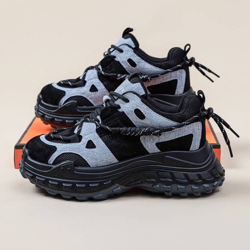 Black Goth Gym Shoes Womens
