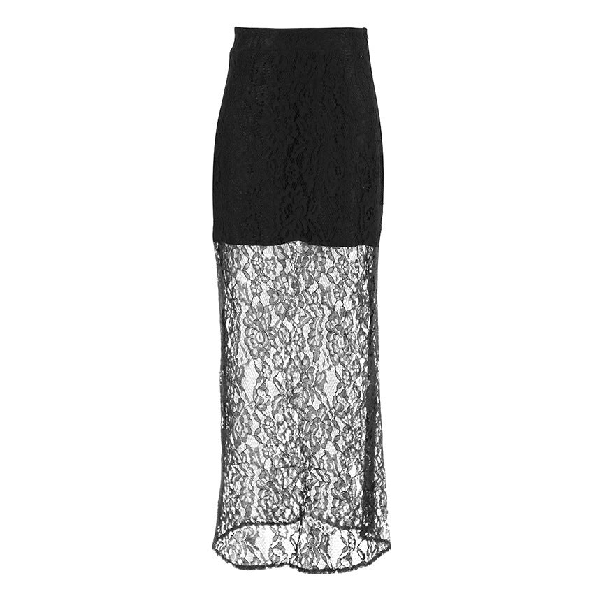 Black Lace Skirt gothic
