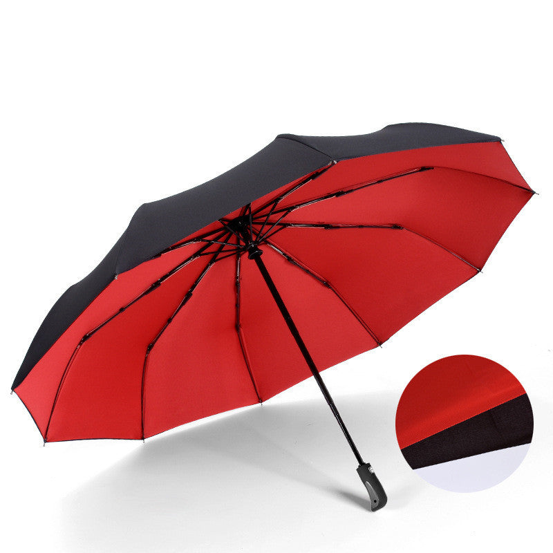 Black Red Umbrella Vampire