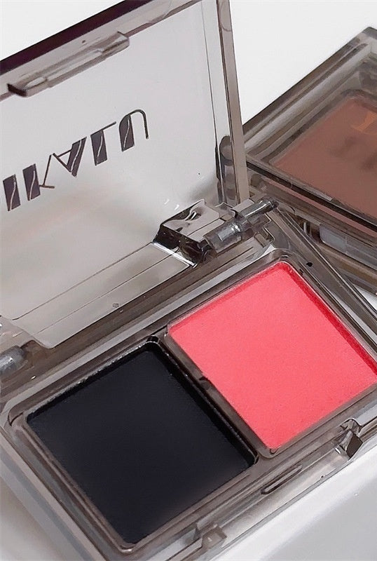 Black and Red Eye Shadow Palette Goth DIKALU