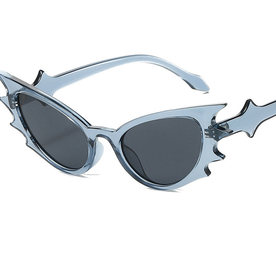 Blue Bat Sunglasses Gothic